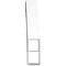 Ekena Millwork 6-in. W x 34-in. D x 34-in. H Merced Architectural Grade PVC Knee Brace BRCP06X34X34MRC - alternate 5